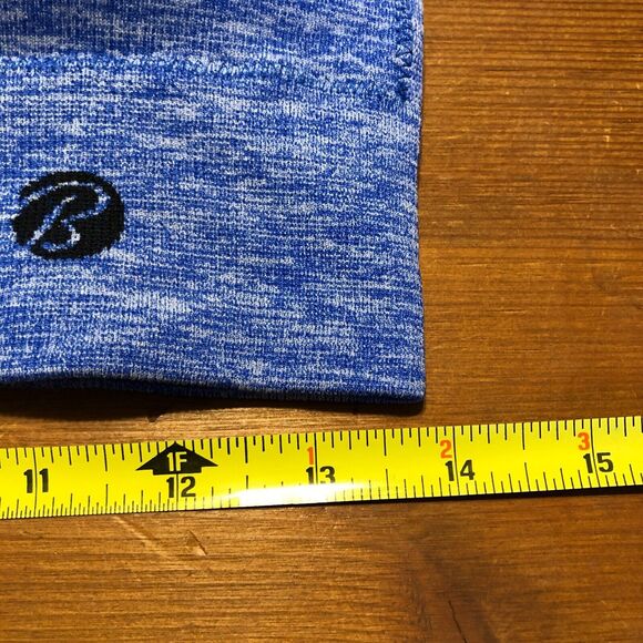 Bally XL Blue Heather Sports Bra Mesh Racerback Light Removeable Padding - Picture 6 of 7